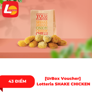 [UrBox Voucher] Lotteria SHAKE CHICKEN 